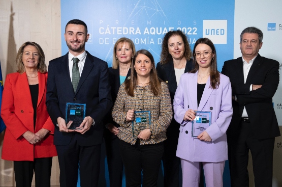 Los premiados de la Cátedra Aquae 2022